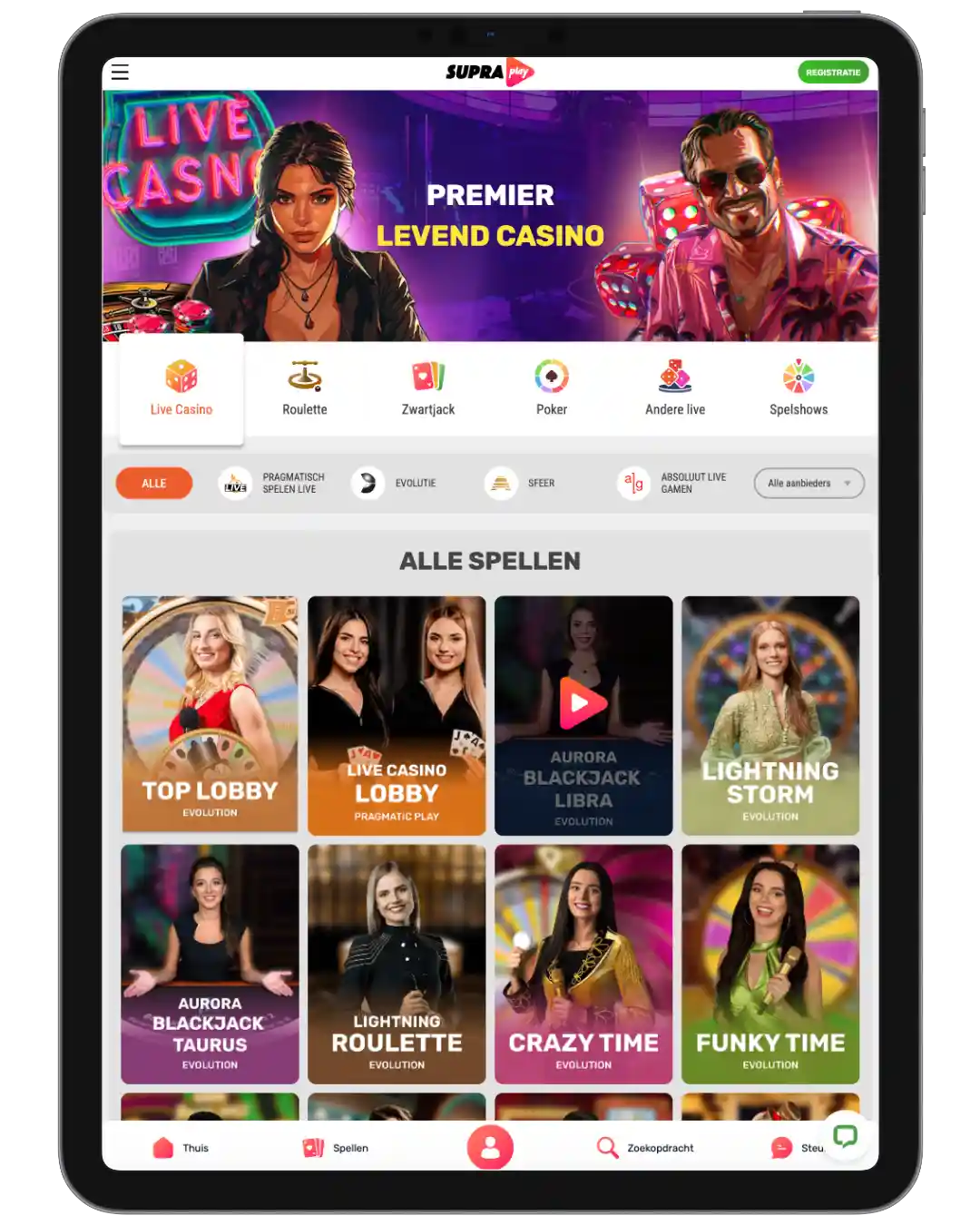 SupraPlay Casino Slots