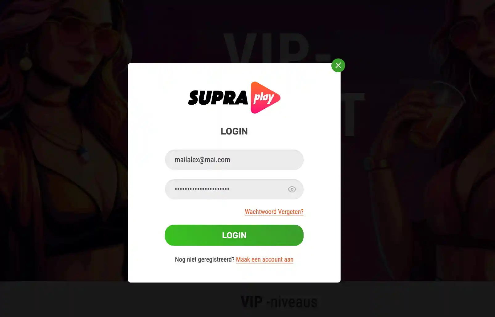 SupraPlay Casino inloggen