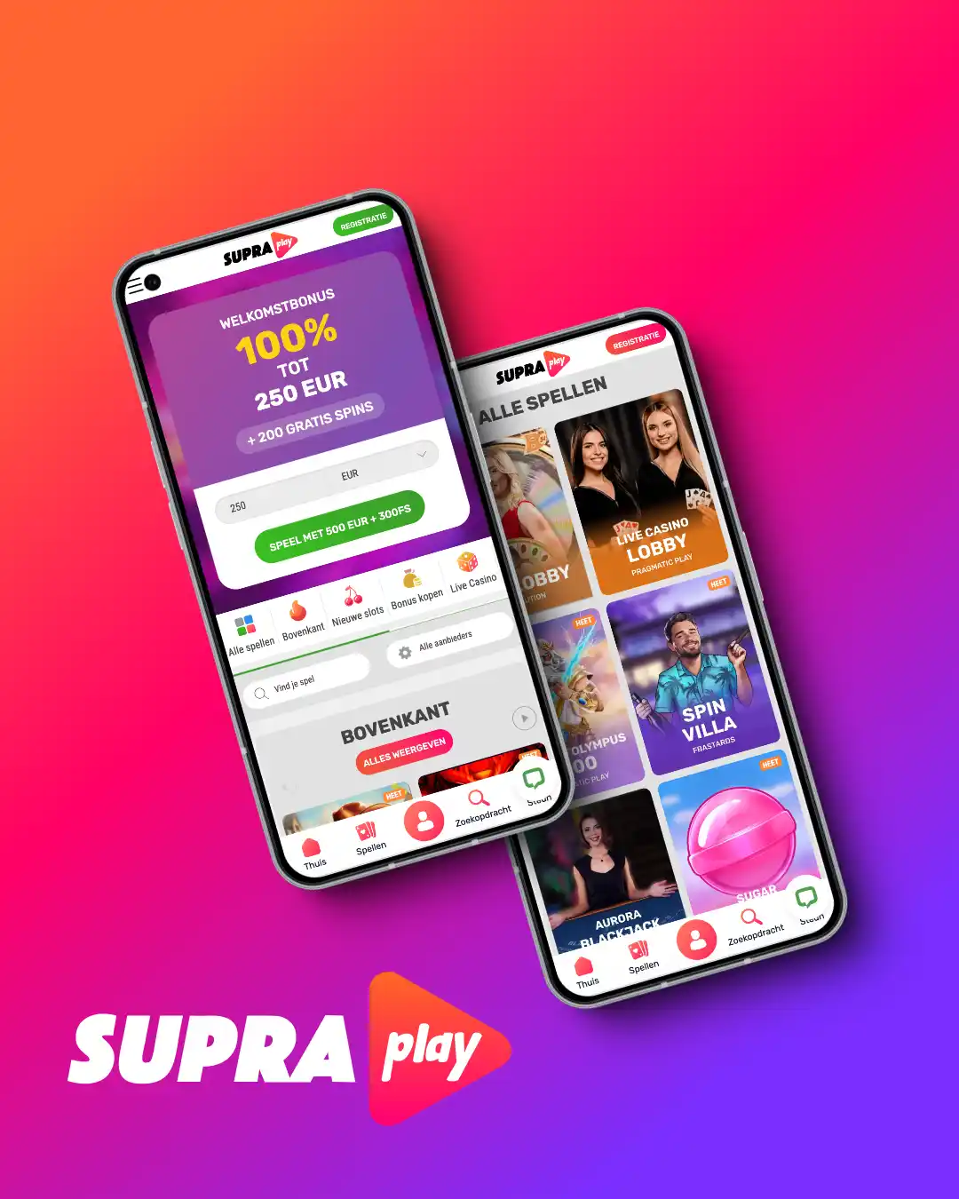 Supraplay Mobile App